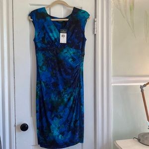 Ralph Lauren Floral Ruched Dress